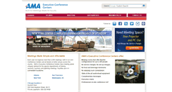 Desktop Screenshot of amaconferencecenter.org