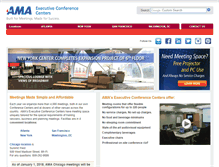 Tablet Screenshot of amaconferencecenter.org